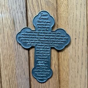 Pewter Inspirational for Teens Wall Cross